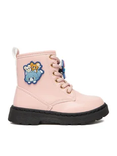 Tom & Jerry Gokko Trzewiki CEO-CM-AW25-345WBGTJ Różowy - Buty dla dziewczynek - miniaturka - grafika 1