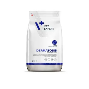 4T Veterinary Diet Dermatosis Rabbit&Potato 2 kg - Sucha karma dla psów - miniaturka - grafika 1
