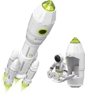 Zabawki interaktywne dla dzieci - INTERAKTYWNA RAKIETA KOSMICZNA SPACE ZESTAW KREATYWNY DLA DZIECI - miniaturka - grafika 1