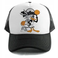 Czapki i chusty sportowe męskie - Czapka z Daszkiem TUNE SQUAD Dla Fana Kreskówek Wzory Biało Czarna - miniaturka - grafika 1