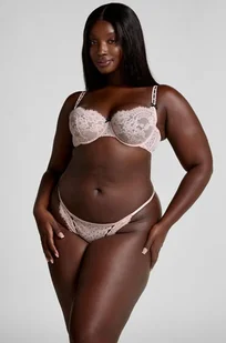 Hunkemöller Biustonosz Dorothy z nieusztywnianymi fiszbinami Różowy - Biustonosze - miniaturka - grafika 1