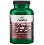 Suplementy diety - Glukozamina / Chondroityna / MSM mini tabs (360 tabl.) - miniaturka - grafika 1