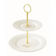 Tace i patery - R2S Patera dwupoziomowa R1272#MADE R2S porcelanowa R1272#MADE - miniaturka - grafika 1