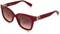 Okulary przeciwsłoneczne - Furla Unisex SFU597 okulary przeciwsłoneczne, bordowe, rozmiar 53, bordowy, 53 - miniaturka - grafika 1