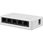 Przełączniki KVM - GEMBIRD NSW-G5-01 Switch 5-port 10/100/1000Mbps - miniaturka - grafika 1