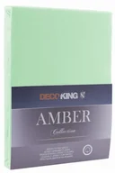 Prześcieradła - DecoKing Jersey/AMBER/MINT/160-180x200+30 - miniaturka - grafika 1