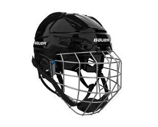 Kask hokejowy Bauer RE-AKT 55 Combo Black Senior L - Hokej - miniaturka - grafika 1