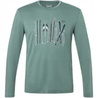 Koszulki męskie - Koszulka męska longsleeve Super.natural M Fourski Ls zielona rozmiar S - miniaturka - grafika 1