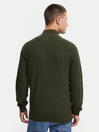 Swetry męskie - Blend Sweter 20716265 Zielony Regular Fit - miniaturka - grafika 1