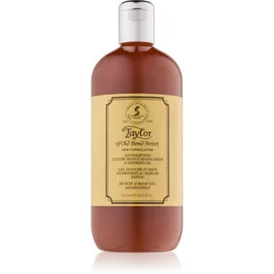 Taylor of Old Bond Street Taylor Old Bond Street drzewo sandałowe zasłonki prysznicowej i kąpielowej-Gel 500 ML 08111 - Kosmetyki do kąpieli - miniaturka - grafika 1