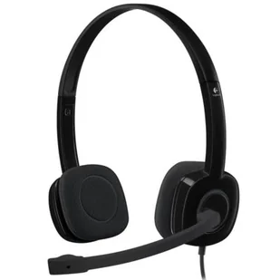Logitech H151 czarne (981-000589) - Słuchawki - miniaturka - grafika 1