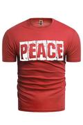 Koszulki męskie - koszulka 121a - czerwona - Risardi - miniaturka - grafika 1