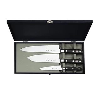 Tojiro DP3 Zestaw Nóż Szefa kuchni 21 cm + Santoku 17 cm + Uniwersalny 12 cm - Noże kuchenne - miniaturka - grafika 1