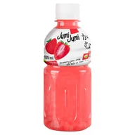 Soki i napoje niegazowane - Jumi Jumi Napój niegazowany Truskawka z nata de coco 320 ml - miniaturka - grafika 1