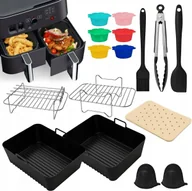 Akcesoria i części AGD - Wkładki Stojaki Papier Do Frytkownicy Beztłuszczowej Air Fryer Ninja Dual - miniaturka - grafika 1