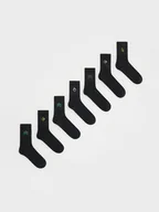 Skarpetki dla dzieci - Reserved - Skarpetki z bawełną 7 pack - czarny - miniaturka - grafika 1