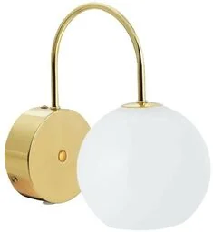 Nordlux - Franca Lampa Ścienna Brass Nordlux - Lampy ścienne - miniaturka - grafika 1