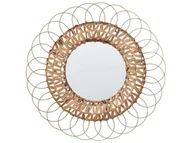 Lustra - Lustro Ścienne Z Hiacyntu Wodnego Ø 67 Cm Naturalne Pamol - miniaturka - grafika 1