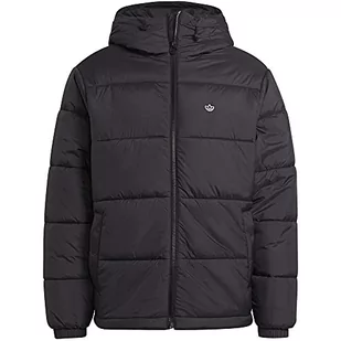 adidas Męska kurtka z kapturem, czarny, XL - Kurtki męskie - miniaturka - grafika 1