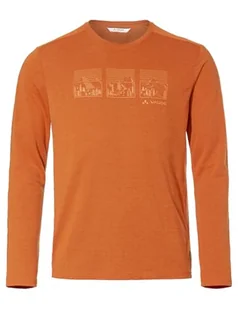 VAUDE Męska koszulka męska Rosemoor Ls III T-Shirt - Koszulki męskie - miniaturka - grafika 1