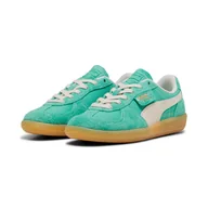 Sneakersy damskie - Sneakersy PUMA PALERMO VINTAGE 39684105 – Turkusowy - miniaturka - grafika 1