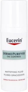 Eucerin DermoPURIFYER Eucerin DermoPURIFYER Oil Control Mattifying Fluid - krem matujący 50 ml - Kremy do twarzy - miniaturka - grafika 1