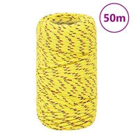 Żeglarstwo - Linka żeglarska, żółta, 2 mm, 50 m, polipropylen - miniaturka - grafika 1