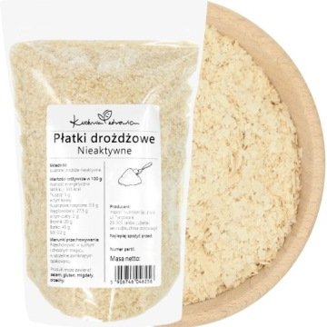 Płatki Drożdżowe Nieaktywne 500g Drożdże Naturalne Kuchnia Zdrowia