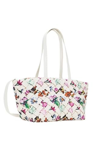 Desigual, BAG_ÉCLAT CAHUIL MINI damskie, biała