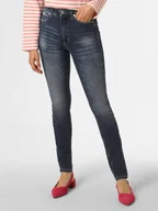 Spodnie damskie - Calvin Klein Jeans Jeansy Kobiety niebieski jednolity, 25-32 - miniaturka - grafika 1