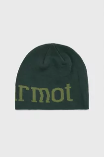 Czapki męskie - Marmot czapka kolor zielony - grafika 1