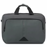 Torby na laptopy - Roncato Clayton Briefcase 44 cm przegroda na laptopa antracite - miniaturka - grafika 1