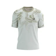 Koszulki sportowe męskie - COMPRESSPORT Koszulka biegowa PERFORMANCE SS T-SHIRT sugar/camo print - miniaturka - grafika 1