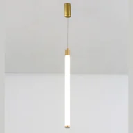 Lampy sufitowe - Lampa wisząca Ray P022PL-L10MG3K Maytoni LED 10W 3000K sopel złoty - miniaturka - grafika 1