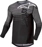 Odzież motocyklowa - Alpinestars Techstar Graphite Motocross Jersey, ciemnoszary/czarny., XL - miniaturka - grafika 1