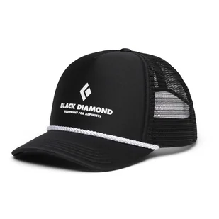 Czapka z daszkiem Black Diamond Flat Bill Trucker black - ONE SIZE - Czapki męskie - miniaturka - grafika 1