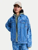 Kurtki damskie - Roxy Kurtka jeansowa Salty Horizon ERJJK03700 Niebieski Regular Fit - miniaturka - grafika 1