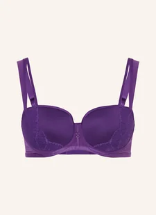 Triumph Biustonosz Usztywniany Moonlight Kiss Z Błyszczącą Przędzą lila - Biustonosze - miniaturka - grafika 1