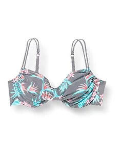Firefly FIREFLY Damska koszulka bikini Malisa II z motywem kwiatów/pasków, 36C 4034998 - Koszulki i topy damskie - miniaturka - grafika 1