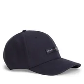 Czapki męskie - Czapka z daszkiem Tommy Hilfiger AM0AM14119 Granatowy - miniaturka - grafika 1