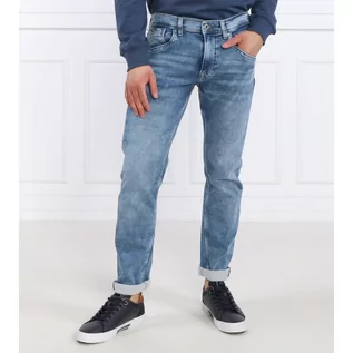 Spodnie męskie - Pepe Jeans London Jeansy TRACK | Regular Fit - grafika 1