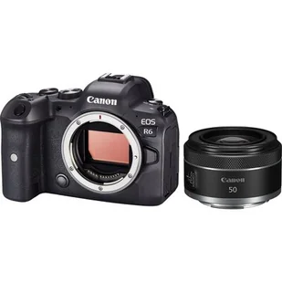 CANON EOS R6 Czarny + Obiektyw RF 50mm f/1.8 STM - Aparaty Cyfrowe - miniaturka - grafika 1