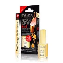 Eveline Argan Elixir 8w1 12ml - olejek do skórek i paznokci - Odżywki do paznokci - miniaturka - grafika 2