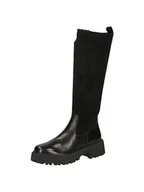 Kozaki damskie - Caprice Damskie buty z ciepłą podszewką 9-26509-43 modne kozaki, Black Comb, 37 EU, czarny Comb, 37 EU - miniaturka - grafika 1