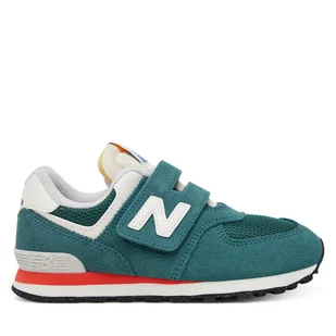 Sneakersy New Balance PV574VPG Zielony - Buty dla chłopców - miniaturka - grafika 1