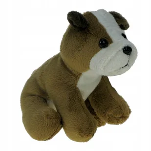 Kieszonkowe pupilki: Maskotka mini: Piesek Buldog 14cm (84259) - Maskotki i pluszaki - miniaturka - grafika 1