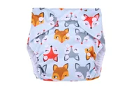 Pieluchy - Simed, PUL, Pieluszka z kieszonką, Małe Liski - miniaturka - grafika 1