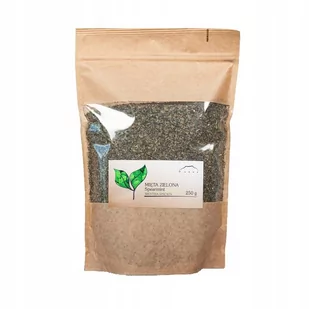 Mięta zielona liść cięty 250g Nanga - Przyprawy i zioła sypkie Mięta zielona liść cięty 250g Nanga - Przyprawy i zioła sypkie - miniaturka - grafika 1