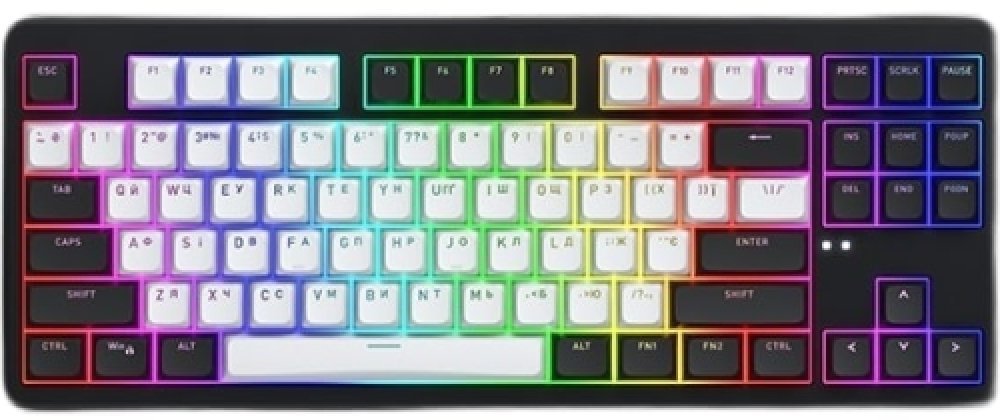 SilentiumPC Hator HTK850UA Rockfall 3 TKL Bezprzewodowa Gryz klawiatura ENG/UA/RU