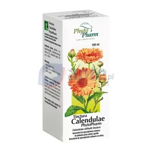 Tinctura Calendulae Phytopharm (nalewka z nagietka) płyn 100ml - Zioła - miniaturka - grafika 1